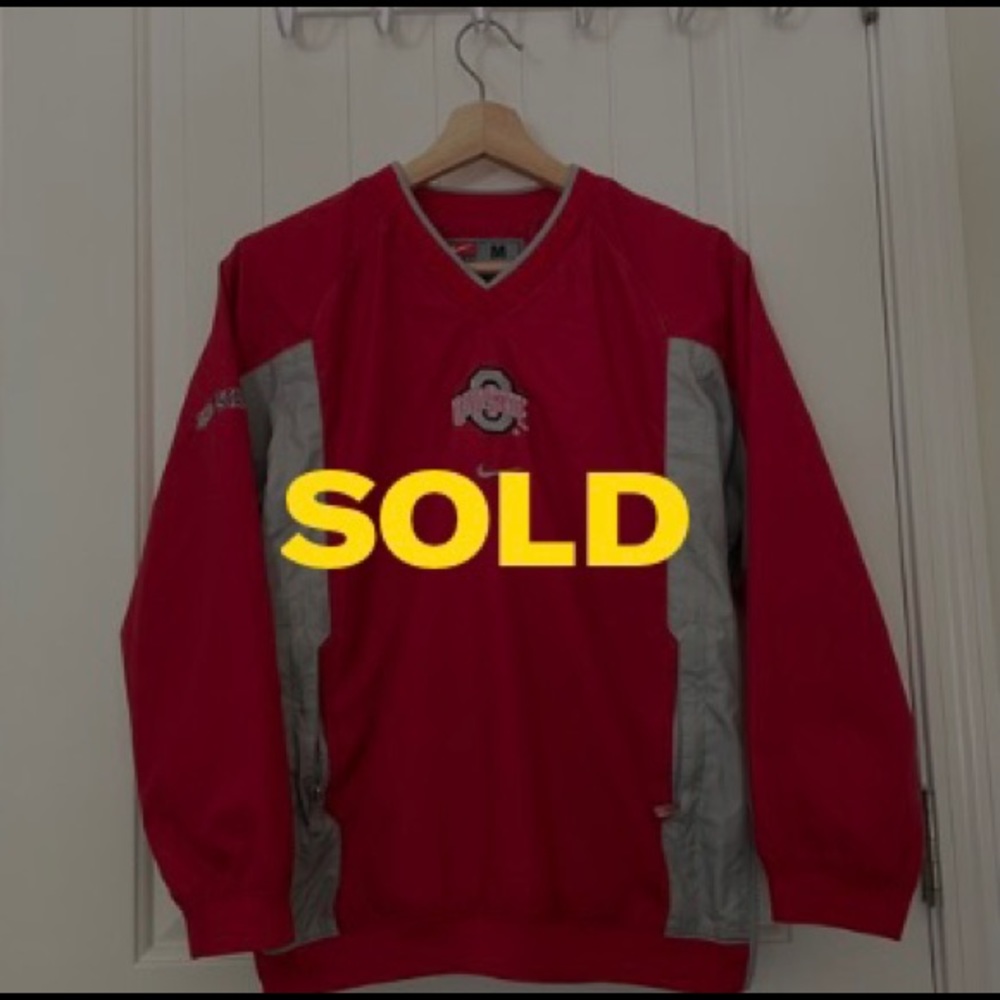 Vintage Ohio State Buckeyes Windbreaker Pullover